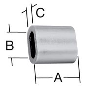 Vormann Drótkötél vég 4 mm-ig ALU 6db/cs (007900764AV)