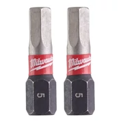 Milwaukee HX5x25mm Shockwave Bit 2db/bliszter (4932430896)