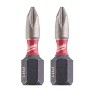 Milwaukee PH1x25mm Shockwave bit 2db/bliszter (4932430850)