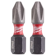Milwaukee PH2x25mm Shockwave bit 2db/bliszter (4932430852)