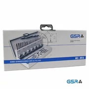 GSR Menetvágó Készlet M3-M12 HSS 32 db-os