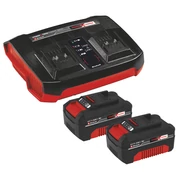 Einhell Akku Power-X 18 V 2 x 4,0 Ah + ikertöltő (4512112)