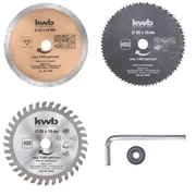 Kwb mini Körfűrészlap Szett 3db-os (575905)