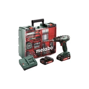 Metabo BS 18 Akkus Fúró - csavarozó Set 18V / 2,0Ah