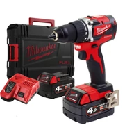 Milwaukee M18CBLDD-402C Fúró-csavarozó 60Nm (4933464539)