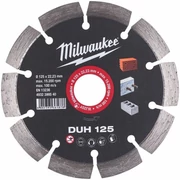 Milwaukee DUH 125 Gyémánt vágótárcsa 125 x 22,2 mm (4932399540)