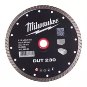 Milwaukee DUT 230 Gyémánt vágótárcsa 230 x 22,2 mm (4932399529)