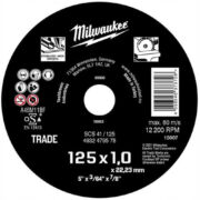 Milwaukee ECO SC41 125x1mm vágókorong fémhez (4932479578)