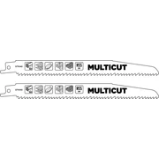 KWB Multicut BIM Orrfűrészlap 203/182mm 2db (571040)