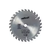 Wolfcraft Kézi körfűrészlap HM Z30 210x2,4x30mm változó fogazás (6737000)