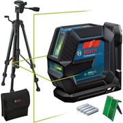 Bosch GLL 2-15 G Vonallézer + LB10 tartó + BT 150 állvány (0601063W01)