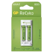 GP Akkumulátor töltő Eco E211+2xAAA ReCyko 800mAh 
