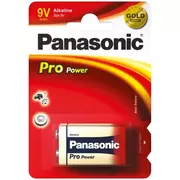 Panasonic 9V-6LR61 Pro Power alkáli elem 9V, 1db