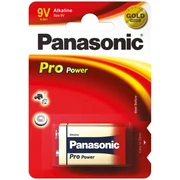 Panasonic 9V-6LR61 Pro Power alkáli elem 9V, 1db