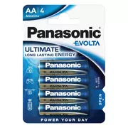 Panasonic AA-LR06 EE Evolta alkáli elem 4db