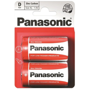 Panasonic D-R20 Zinc Carbon D &quot;Góliát&quot; elem 1,5V,  2 db/bliszter