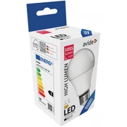 Avide led gömb E27 9.5W, A60, 6400K, cool white, 1055lumen
