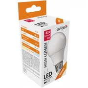 Avide led gömb E27 8W, A60, 4000K, natural white, 806lumen