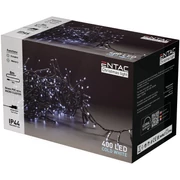 Entac Karácsonyi Fényfűzér IP44, 400Led, 8m hideg fehér