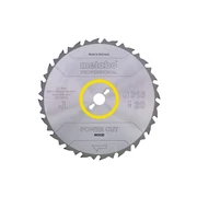 Metabo Körfűrészlap HW/CT 315x30, Z24 WZ 20° (628016000)