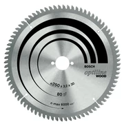 Bosch 254/2,5/30Z80 Körfűrészlap