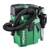Hikoki RP18DA-W4Z Akkus porszívó 18V, 80W, hevederes,  Hepa szűrő (Akku és töltő nélkül)