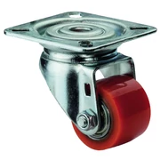 Bs-Rollen Görgő 50 mm Forgóvillás, Talpas, Teherbírás: 120kg