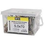 Küberl Torx forgácslapcsavar 5,0x70 170db/doboz