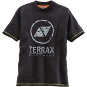 Terrax Póló fekete-lime S
