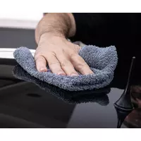 LOTUS Extreme buffing towel szürke extrapuha mikroszálas kendő