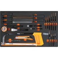 Beta BW2400S XL09/E-XL 9 fiókos szerszámkocsi 493 darabos szerszámkészlettel (024006251) 