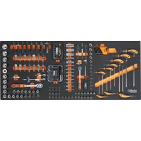 Beta Worker BW 2400S-XLO9/E-XXL 9 Fiókos szerszámkocsi 716 darabos szerszámkészlettel (024006254)