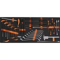 Beta Worker BW 2400S-XLO9/E-XXL 9 Fiókos szerszámkocsi 716 darabos szerszámkészlettel (024006254)