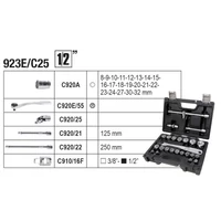 Beta 4300E/21 3 modulos húzható szerszámkocsi 212 darabos szerszámkészlettel