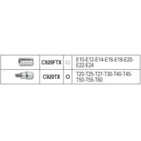 Beta 923E-FTX/C17 17 darabos 1/2&quot; dugókulcs készlet Torx csavarokhoz dobozban