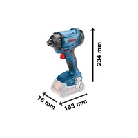 Bosch GDR 180-Li Akkus ütvecsavarozó 18V, 160Nm (Akku és töltő nélkül) (06019G5124)
