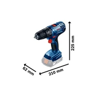 Bosch GSB 180-LI Akkus ütvefúró-csavarozó 18V, 2x2Ah (06019F8308)