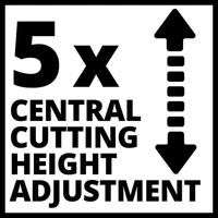 Einhell GE-CM 36/33 Li (2x2,5Ah) Akkumulátoros Fűnyíró (3413210)
