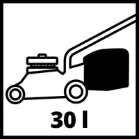 Einhell GE-CM 36/33 Li (2x2,5Ah) Akkumulátoros Fűnyíró (3413210)