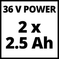 Einhell GE-CM 36/33 Li (2x2,5Ah) Akkumulátoros Fűnyíró (3413210)
