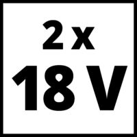 Einhell Power-X Change Starter Kit 18V 2x3,0Ah (4512098)