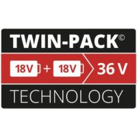 Einhell Power-X Change Twin Pack 18V 2 x 2,5Ah Akkumulátor (4511524)