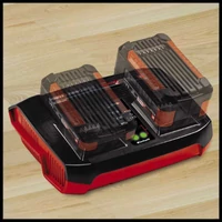 Einhell Akku Power-X 18V 2 x 3,0Ah + iker gyorstöltő (4512083)