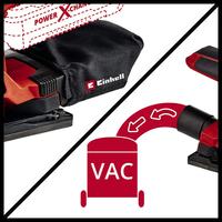 Einhell TC-OS 18/187 Li solo rezgőcsiszoló akku és töltő nélkül (4460725)