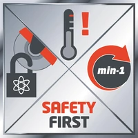 Einhell TE-AG 18 li-Solo Akkumulátoros sarokcsiszoló 115mm Akku és töltő nélkül (4431110)