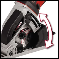 Einhell TE-CS 18/89 Li Solo Akkumulátoros mini körfűrész (4331100)