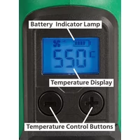 Hikoki RH18DA-BASIC Akkus hőlégfúvó 18V (Akku és töltő nélkül)