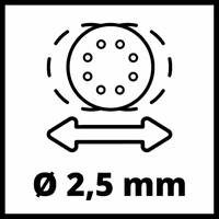 Einhell TC-RS 425 E Excentercsiszoló (4462005)