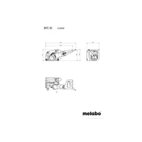 Metabo MFE 40 falhoronymaró (604040510)