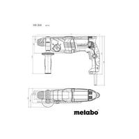 Metabo KHE 2645 Fúrókapalápács (601710500)